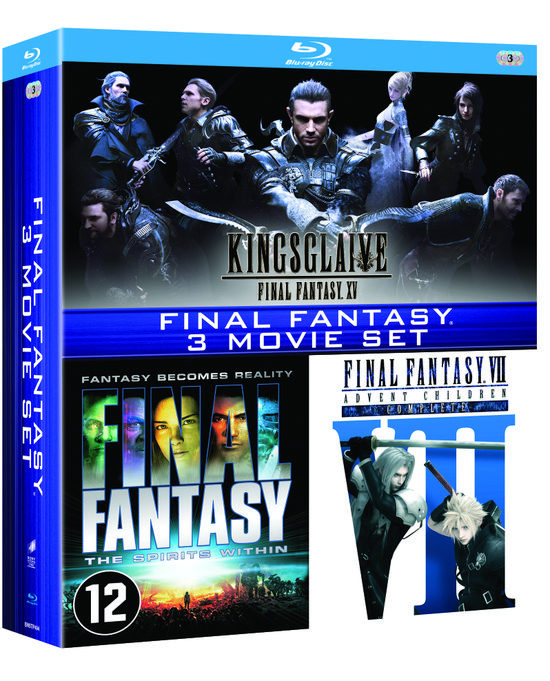 Final Fantasy Box (Advent Children/The Spirits Within/Kingsglaive) (Blu-ray), Diversen
