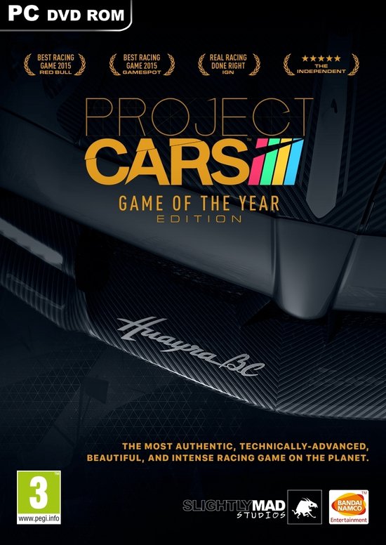 Project Cars: Game of the Year Edition (PC), Namco Bandai
