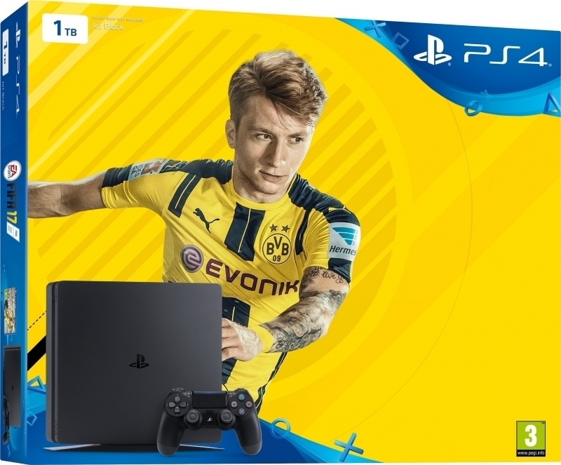 PlayStation 4 Slim (1 TB) + FIFA 17 (PS4), Sony Computer Entertainment
