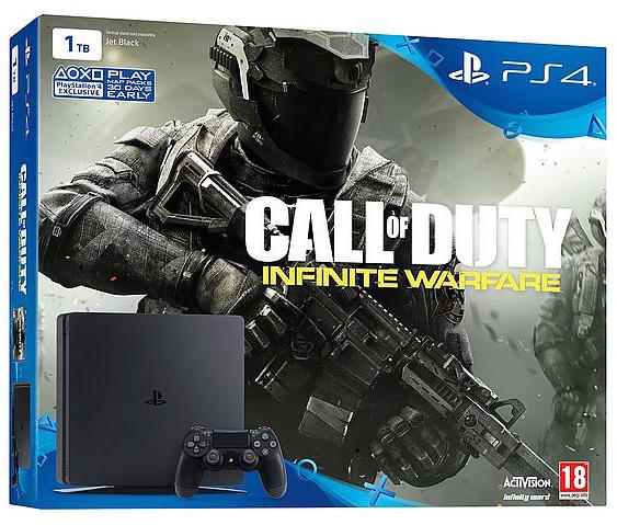 PlayStation 4 Slim (1 TB) + Call of Duty Infinite Warfare (PS4), Sony Computer Entertainment