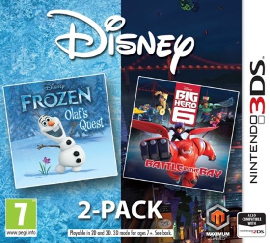 Frozen/Big Hero - 6 Double Pack (3DS), Maximum Games