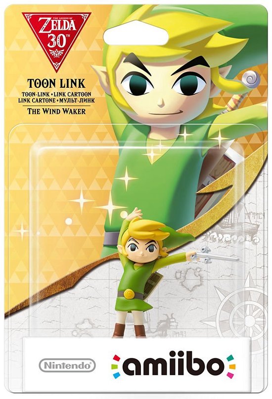 The Legend of Zelda Amiibo Figuur Link (The Wind Waker) (NFC), Nintendo