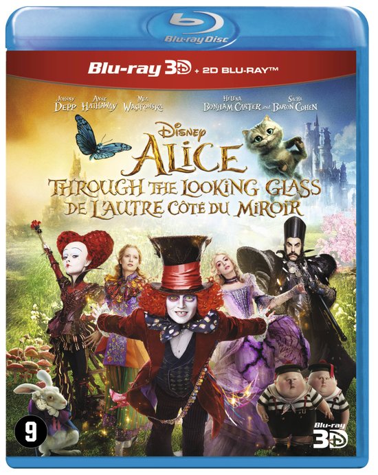 Alice Through The Looking Glass (2D+3D) (Blu-ray), James Bobin