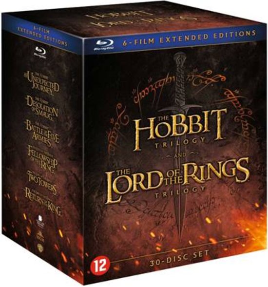 Middle Earth: Six Film Extended Version (Blu-ray), Peter Jackson