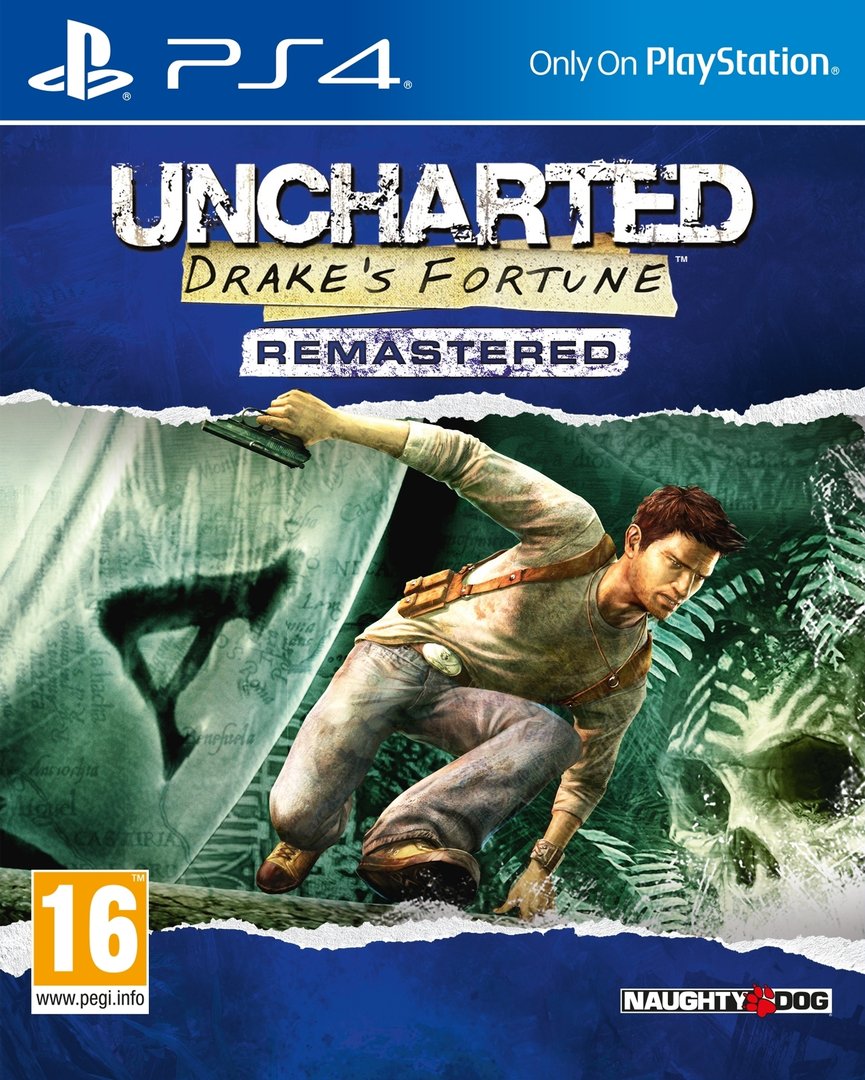 Uncharted: Drake's Fortune Remastered (PS4), Naughty Dog