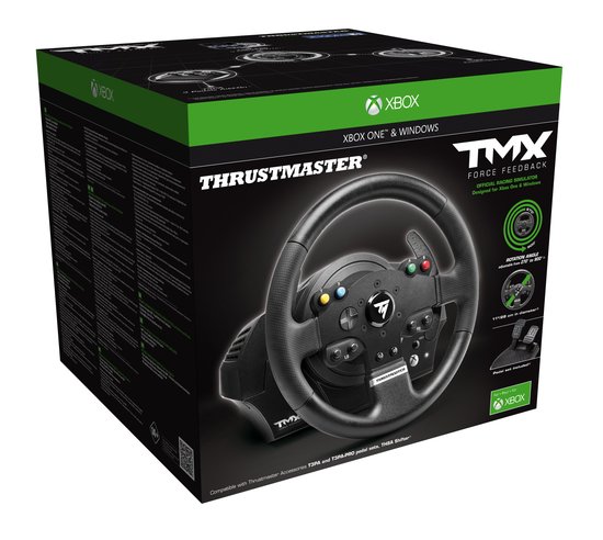 Thrustmaster TMX Force Feedback Steering Wheel (XboxOne/PC) (Xbox One), Thrustmaster