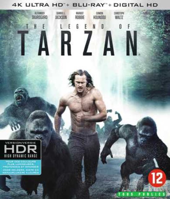 The Legend of Tarzan (4K Ultra HD) (Blu-ray), David Yates