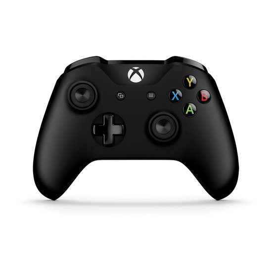Xbox One S Wireless Controller (zwart) (Xbox One), Microsoft
