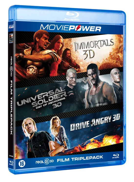 Moviepower Box: Action Collection 3 (2D+3D) (Blu-ray), Tarsem Singh, Roland Emmerich, Patrick Lussier