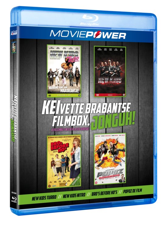 Moviepower Box: Vette Brabantse Box, Jonguh! (Blu-ray), Steffen Haars Martijn Smits Erwin van den Eshof Fl