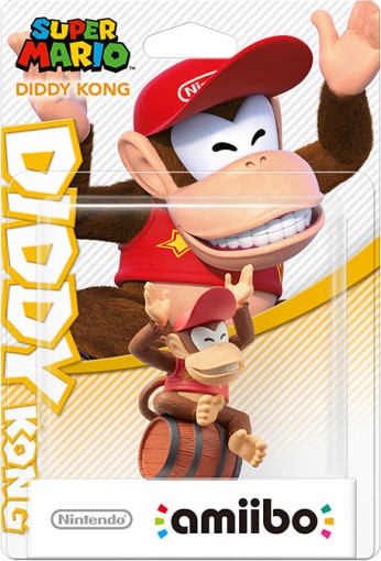 Super Mario Amiibo Figuur Diddy Kong (NFC), Nintendo