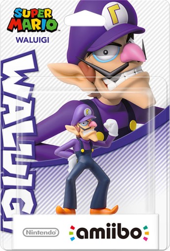 Super Mario Amiibo Figuur Waluigi (NFC), Nintendo