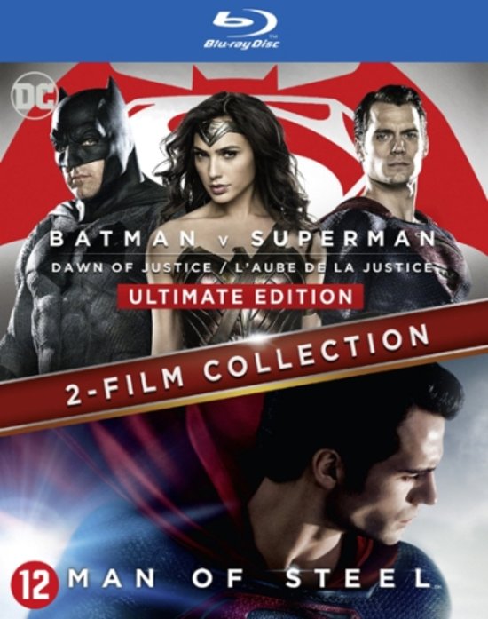Batman v Superman: Dawn of Justice (Ultimate Edition) + Man of Steel (Blu-ray), Zack Snyder, Christopher Nolan