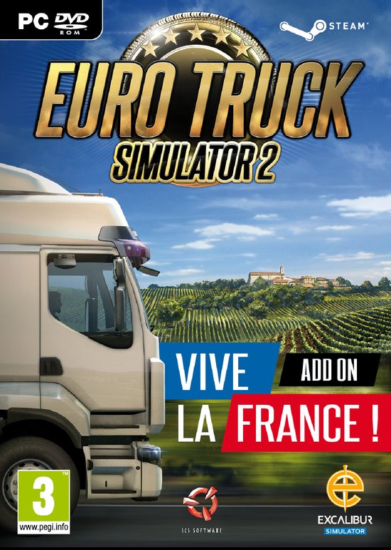 Euro Truck Simulator 2: Vive La France! (add-on) (PC), SCS Software