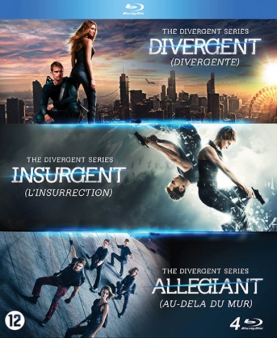 The Divergent Series: Divergent/Insurgent/Allegiant (Blu-ray), Robert Schwentke, Neil Burger