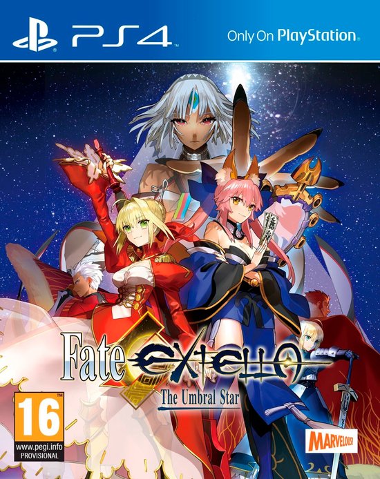 Fate/Extella: The Umbral Star (PS4), Marvelous