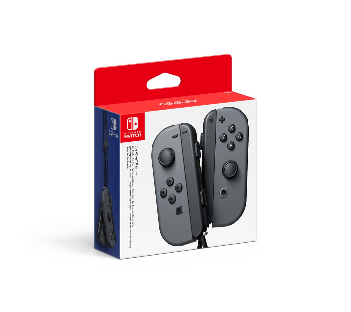 Joy-Con Controllers Paar (grijs) (Switch), Nintendo