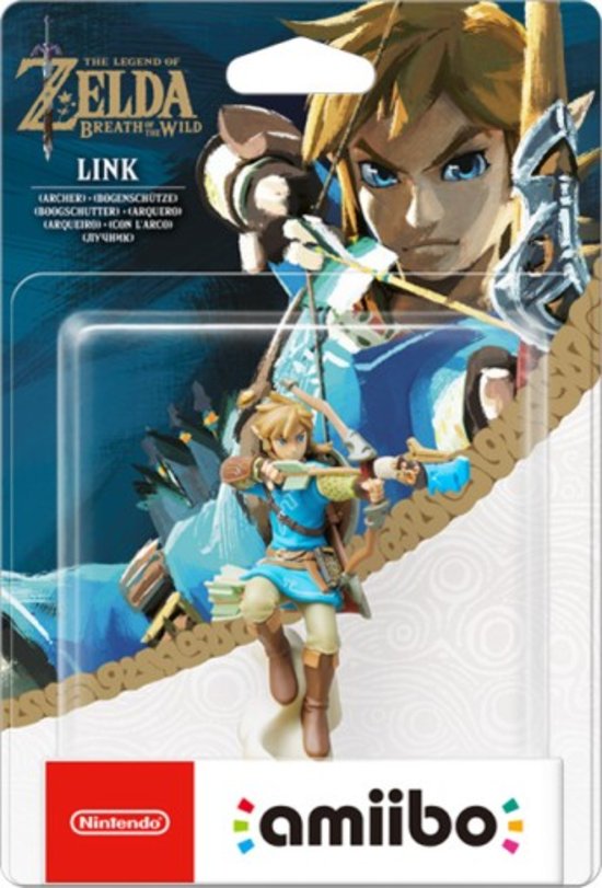 The Legend of Zelda Amiibo Figuur Link (Breath of the Wild)