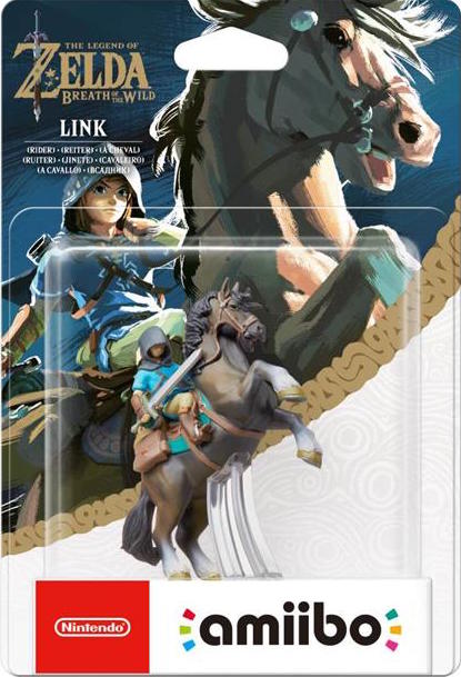 The Legend of Zelda Amiibo Figuur Link op Paard (Breath of the Wild) (NFC), Nintendo