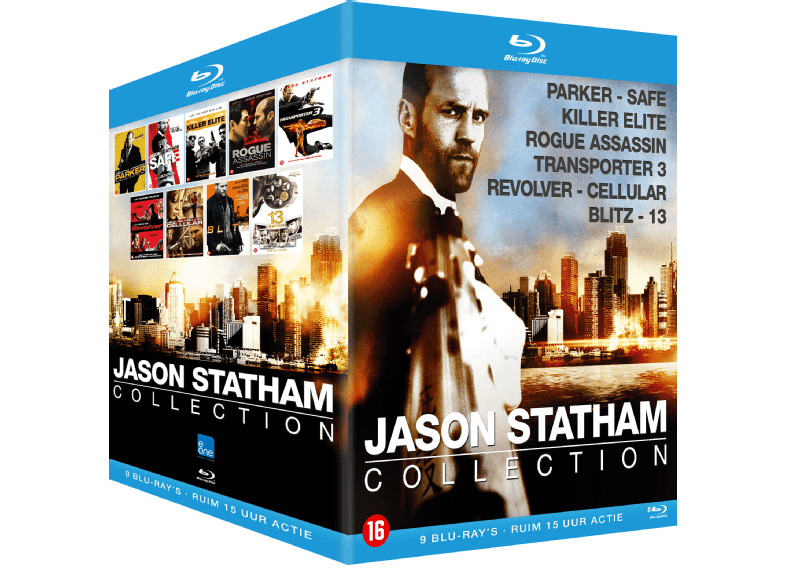 Jason Stratham Collection - 9 films  (Blu-ray), Diversen