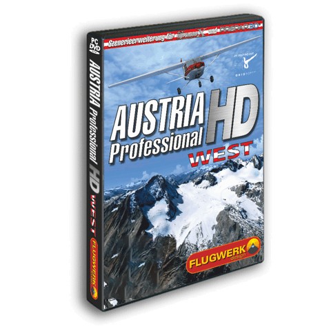 Flight Simulator X: Austria Professional HD (West) Uitbreiding (PC), Aerosoft