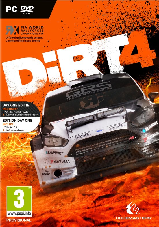 DiRT 4 Day One Edition (PC), Codemasters