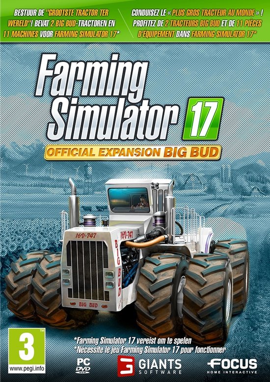 Farming Simulator 17: Big Bud Expansion Pack (add-on) (PC), Giants Software
