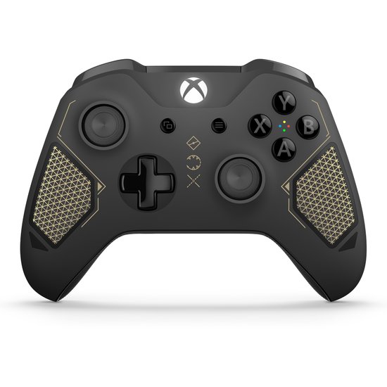 Xbox One S Wireless Controller Recon Tech Special Edition (donkergrijs) (Xbox One), Microsoft