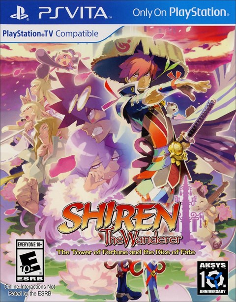Shiren The Wanderer: The Tower of Fortune and the Dice of Fate (USA) (PSVita), Chunsoft, Spike Chunsoft