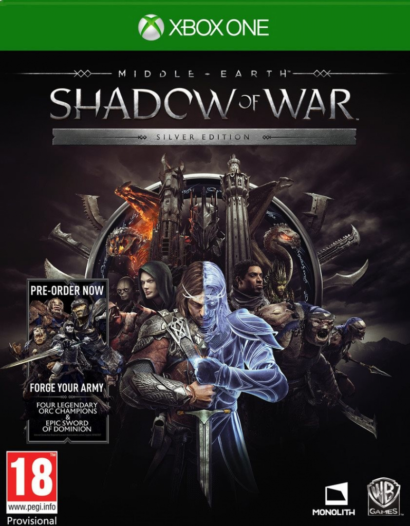 Middle-Earth: Shadow of War Silver Edition (Xbox One), Monolith Productions