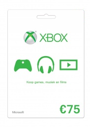 Xbox Gift Card 75 Euro (Xbox One), Microsoft