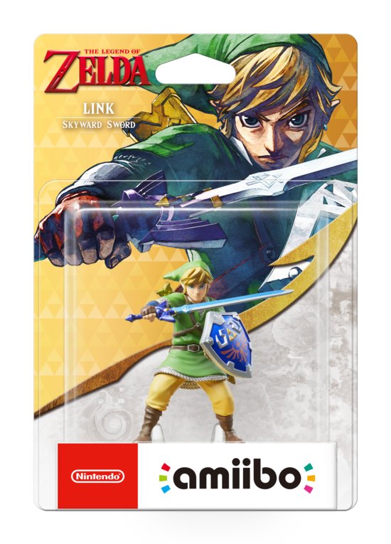 The Legend of Zelda Amiibo Figuur Link (Skyward Sword) (NFC), Nintendo