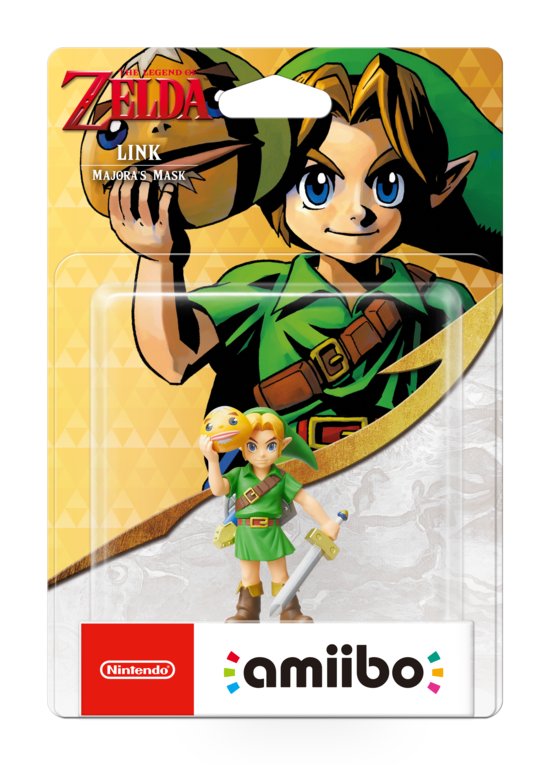 The Legend of Zelda Amiibo Figuur Link (Majora's Mask) (NFC), Nintendo