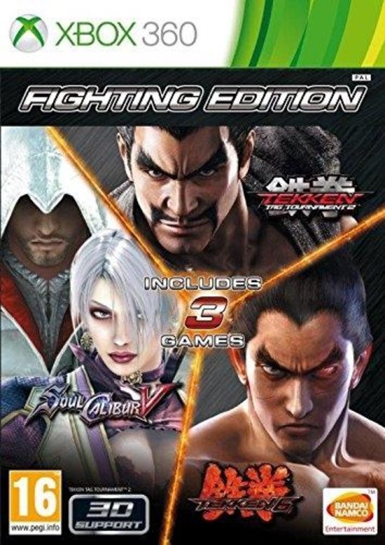 Fighting Edition (Tekken 6, Tekken Tag Tournament 2, Soul Calibur 5) (Xbox360), Namco Bandai