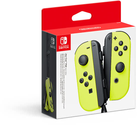 Joy-Con Controllers Paar (geel) (Switch), Nintendo