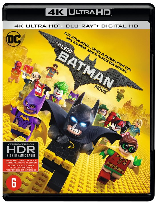 De LEGO Batman Film (4K Ultra HD) (Blu-ray), Warner Home Video