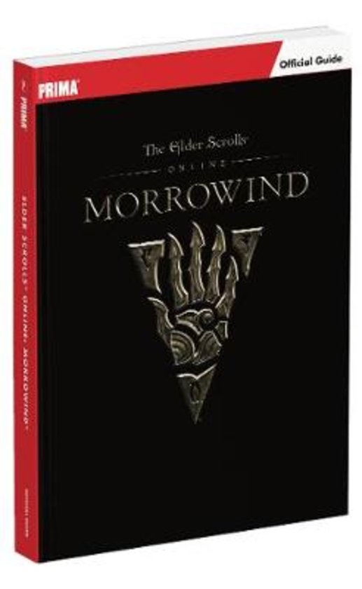 Boxart van The Elder Scrolls Online: Morrowind Standard Strategy Guide (Guide), Prima Games