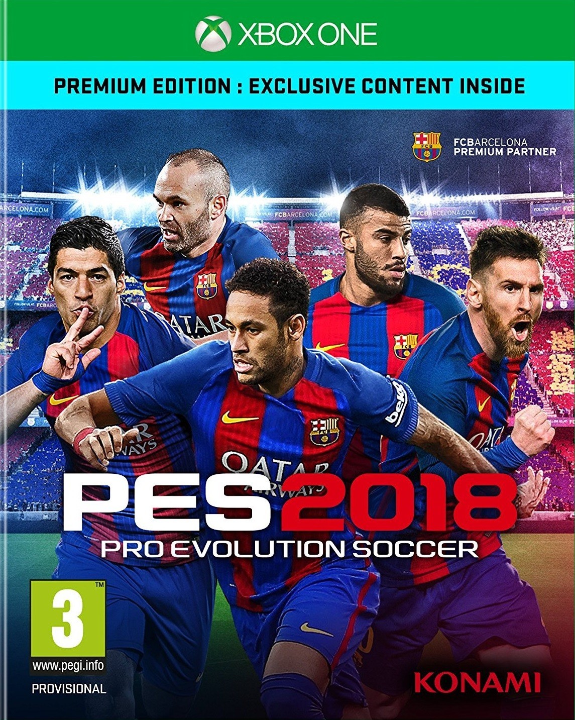 Pro Evolution Soccer 2018 (Xbox One), Konami