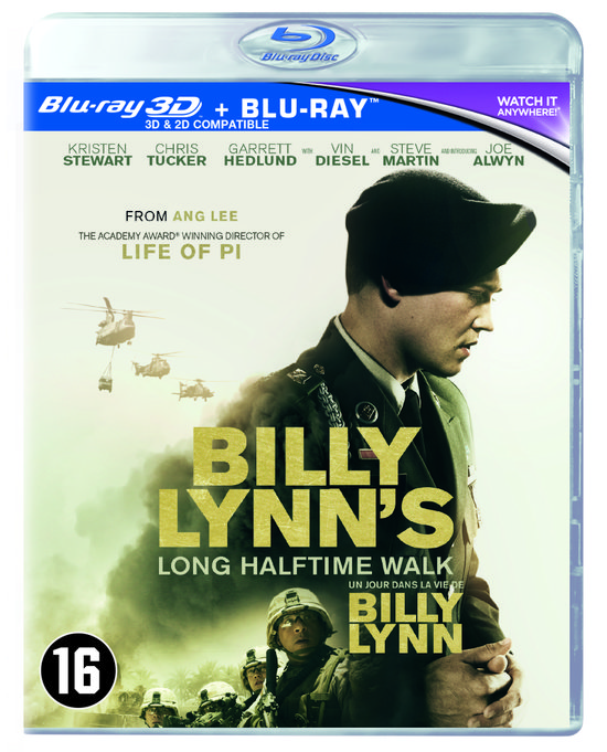 Billy Lynn's Long Halftime Walk (2D+3D) (Blu-ray), Ang Lee