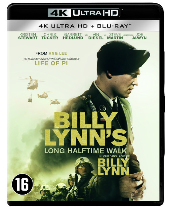 Billy Lynn's Long Halftime Walk (4K Ultra HD) (Blu-ray), Ang lee