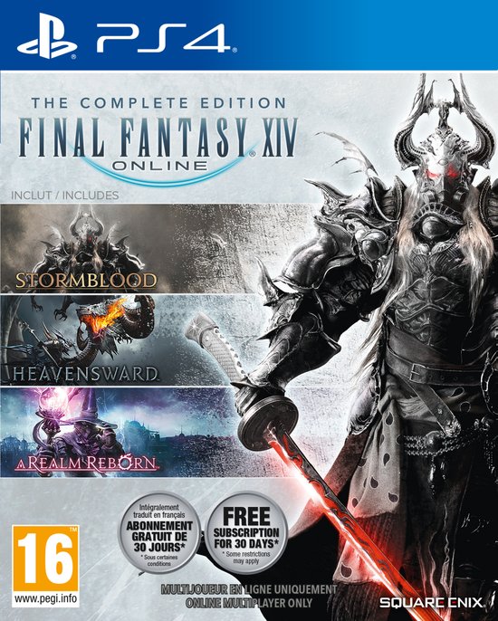 Final Fantasy XIV Online - Complete Edition (Game + 2 DLC) (PS4), Square Enix