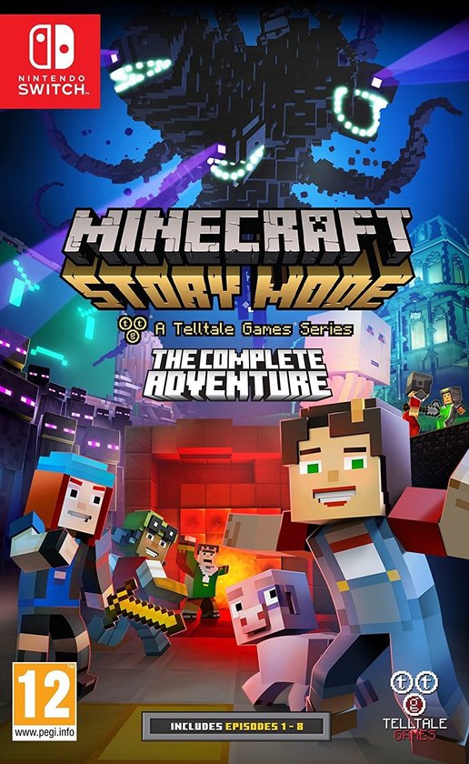 Minecraft: Story Mode - The Complete Adventure (Switch), Telltale Games