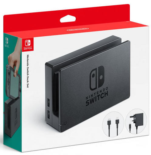 Nintendo Switch Houderset (Zwart)