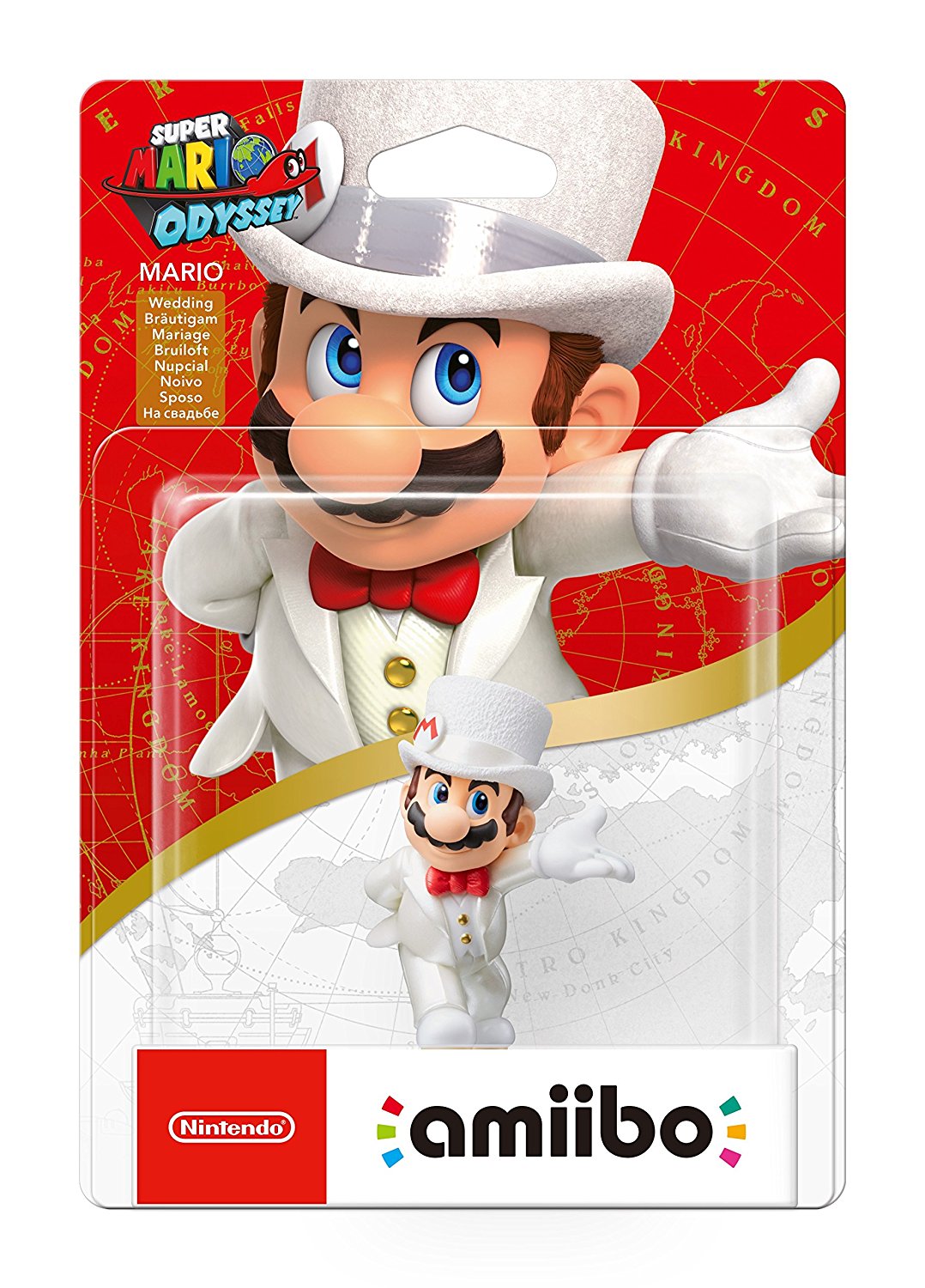 Super Mario Odyssey Amiibo Figuur Wedding Mario  (NFC), Nintendo
