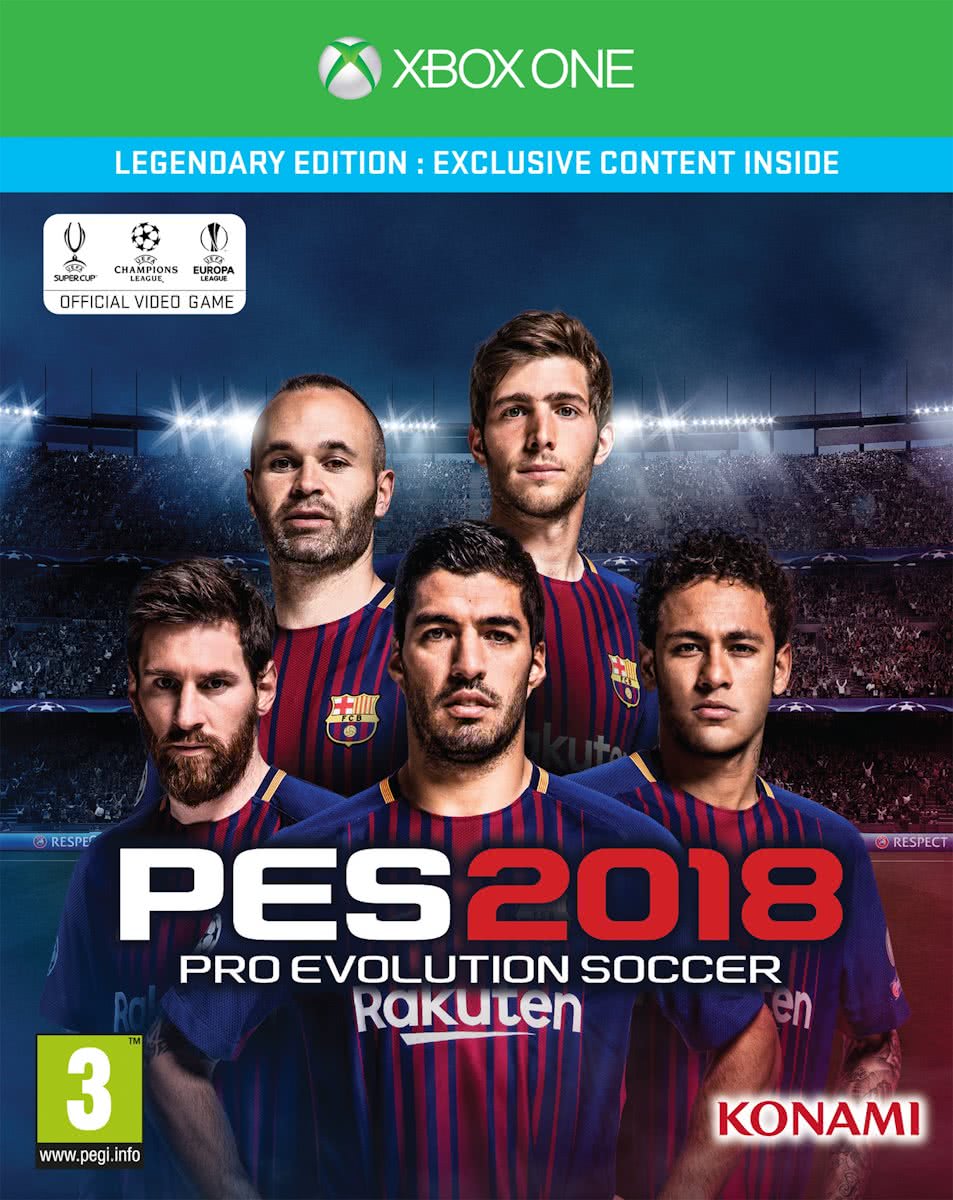 Pro Evolution Soccer 2018 - Legendary Edition (Xbox One), Konami