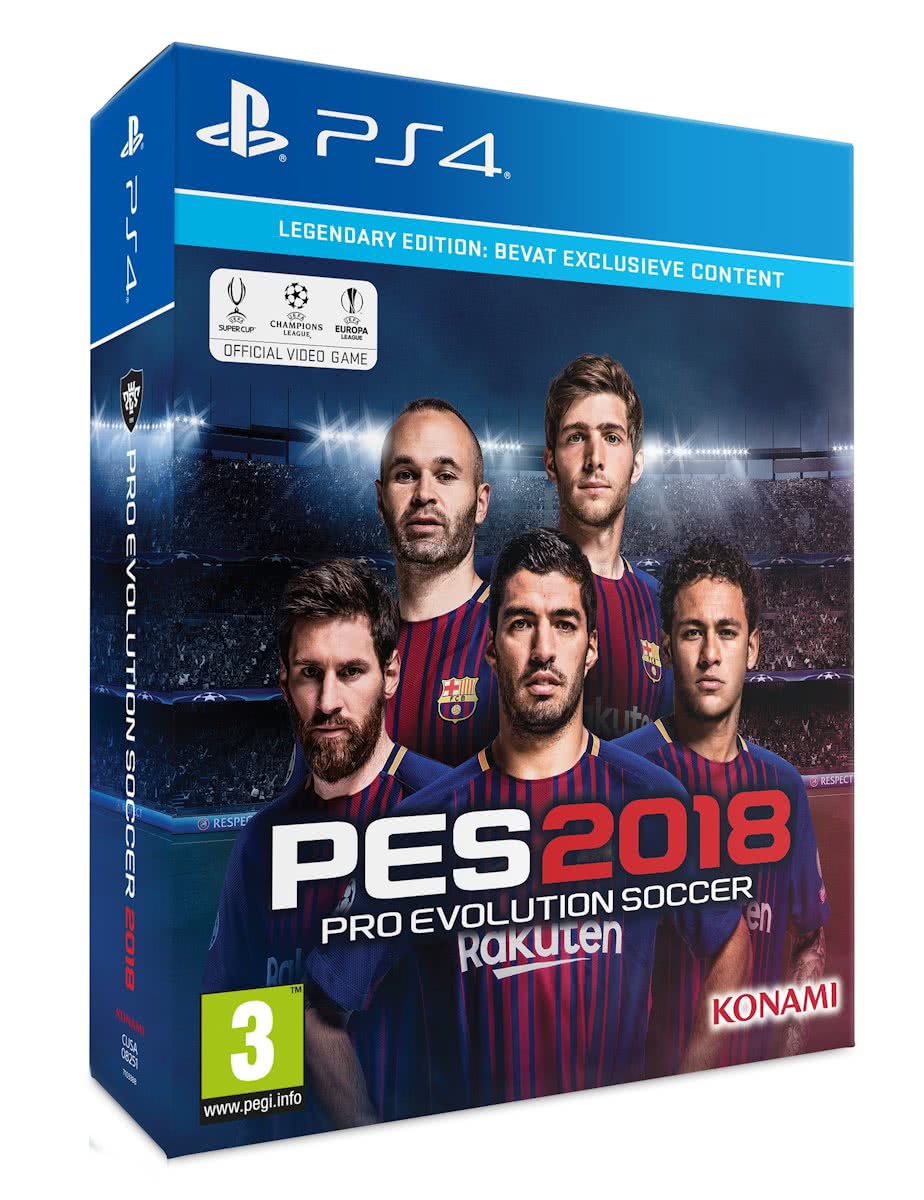 Pro Evolution Soccer 2018 - Legendary Edition (PS4), Konami