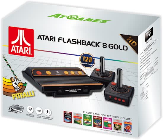Blaze Atari Flashback 8 Gold Console (hardware), At Games