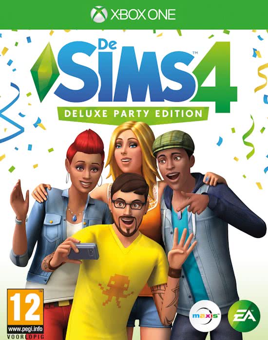 De Sims 4 Deluxe Party Edition (Xbox One), Maxis, The Sims Studio