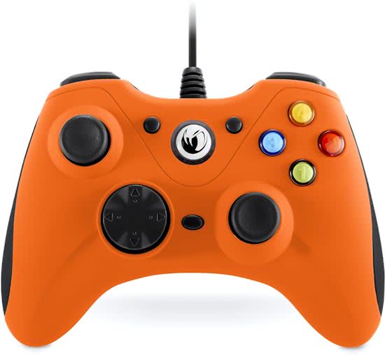 Nacon PCGC-100ORANGE Wired Gaming Controller (oranje) (PC), Nacon