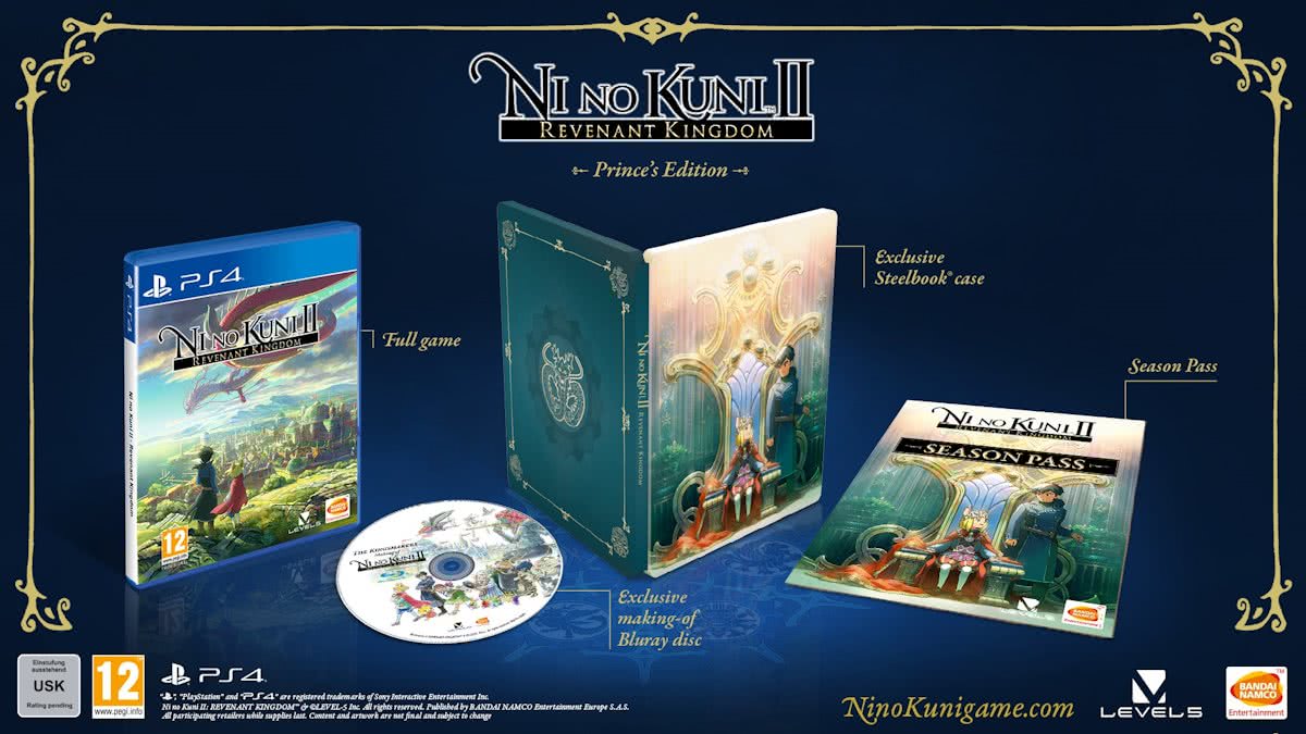 Ni No Kuni II: Revenant Kingdom - Prince's Edition (PS4), Level-5